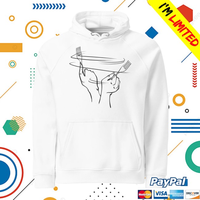 Pastagrammar Store Merch Fork Twirl Black Print Unisex Hoodie 1 Pastagrammar Store Merch Unisex Hoodie Fork Twirl Black Print