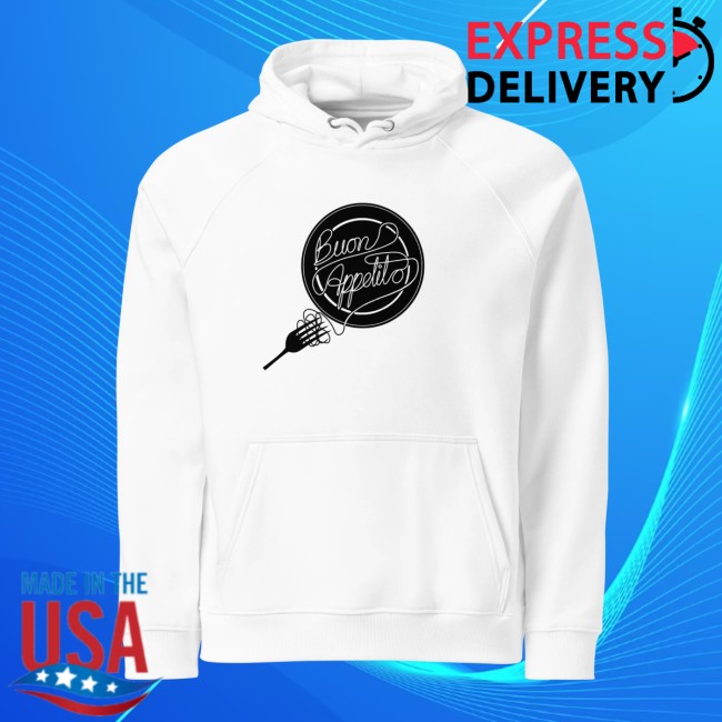 Pastagrammar Store Merch Unisex Hoodie Buon Appetito Black Print 3 Pastagrammar Store Merch Unisex Hoodie Buon Appetito Black Print