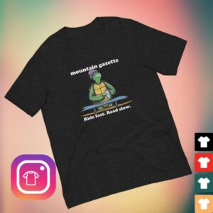 Mountain Gazette Store Merch Terrapin Tuning Station T-Shirt