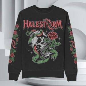Halestorm Store Merch Shop Fallen Star Crewneck Sweatshirt