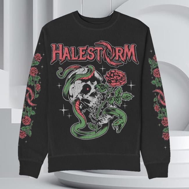Halestorm Store Merch Shop Fallen Star Crewneck Sweatshirt 3 Halestorm Store Merch Shop Fallen Star Crewneck Sweatshirt