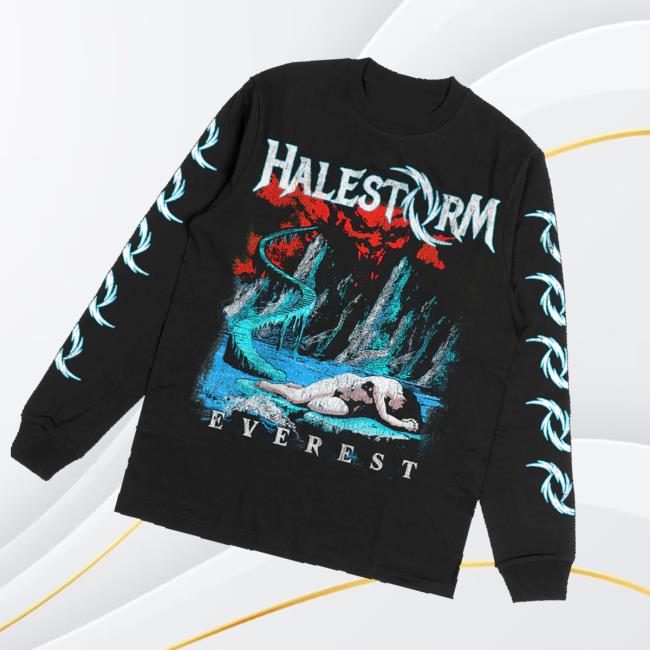Halestorm Store Merch Shop Distressed Everest Long Sleeve 3 Halestorm Store Merch Shop Distressed Everest Long Sleeve