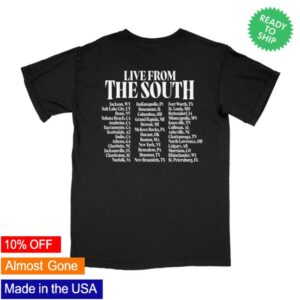 Ernest Official Store Merch 2026 Tour Photo Tee