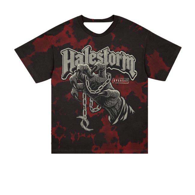 Halestorm Store Merch Shop Claw Everest T-Shirt 2 Halestorm Store Merch Shop Claw Everest T-Shirt