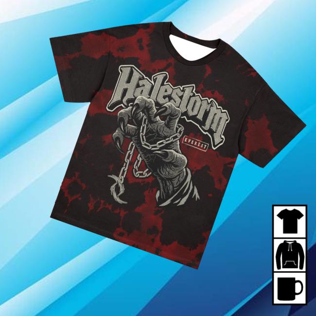 Halestorm Store Merch Shop Claw Everest T-Shirt 3 Halestorm Store Merch Shop Claw Everest T-Shirt