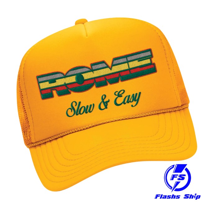 The Merch Collective Store Merch Slow & Easy Trucker Hat 3 The Merch Collective Store Merch Slow & Easy Trucker Hat