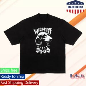 Bean Goods Store Merch Wiener Dogs Oversized Unisex Tee
