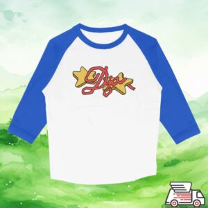 Djo Music Merch Store Star Logo Raglan T-Shirt