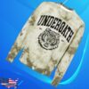 Underoath777 Merch Store Shop Tiger Tie-Dyed Crewneck