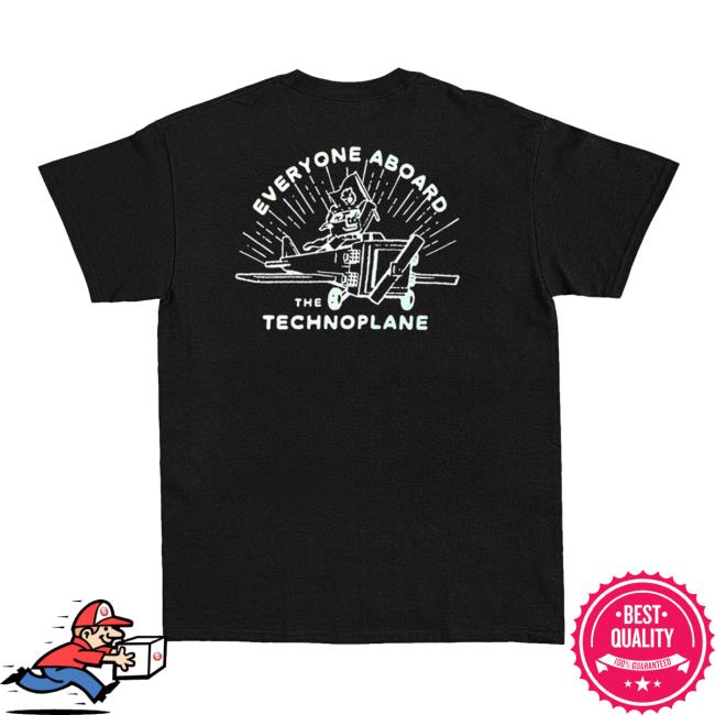 Technoblade Merch Store Everyone Aboard Tee Black 4 Technoblade Merch Store Everyone Aboard Tee Black