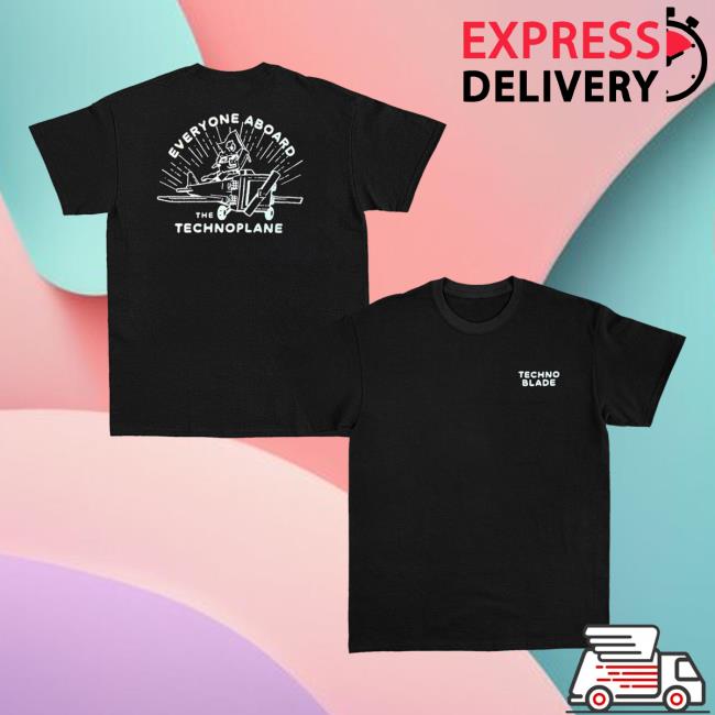 Technoblade Merch Store Everyone Aboard Tee Black 5 Technoblade Merch Store Everyone Aboard Tee Black