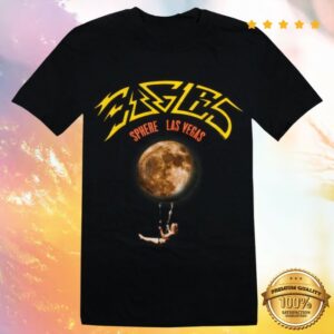 Eagles Store Merch Sphere Moon Trapeze T-Shirt