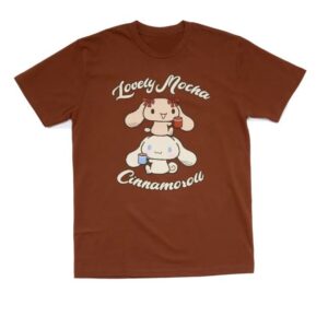 Sanrio Merch Store Shop Lovelymocha And Cinnamoroll Adult Mugs Tee