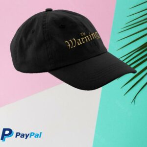 The Warning Merch Store Shop Gold Logo Dad Hat