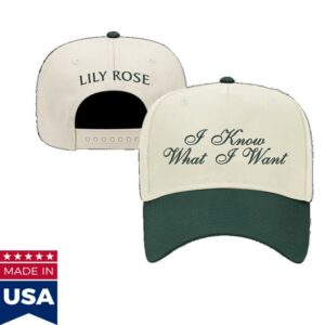 Lily Rose Merch Store Shop I Know What I Want Hat