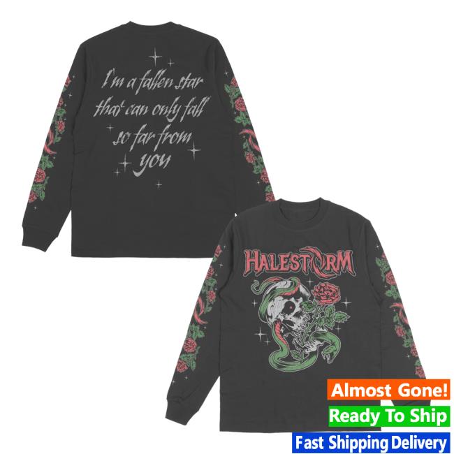 Halestorm Rocks Merch Store Fallen Star Long Sleeve Pepper 5 Halestorm Rocks Merch Store Fallen Star Long Sleeve Pepper