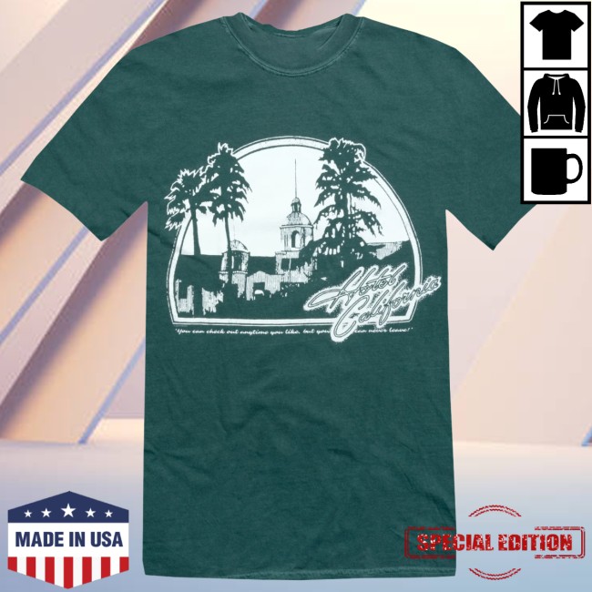 Eagles Store Merch Hotel California Tee Eagles Store Merch Hotel California Tee