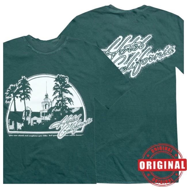 Eagles Store Merch Hotel California Tee Eagles Store Merch Hotel California Tee
