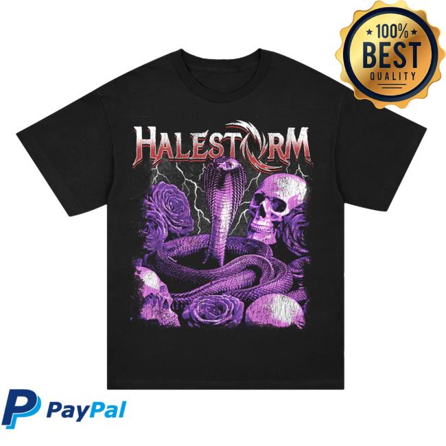 Halestorm Rocks Merch Store Love Bites T-Shirt Black 3 Halestorm Rocks Merch Store Love Bites T-Shirt Black