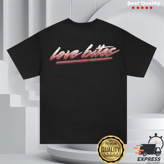 Halestorm Rocks Merch Store Love Bites T-Shirt Black 4 Halestorm Rocks Merch Store Love Bites T-Shirt Black