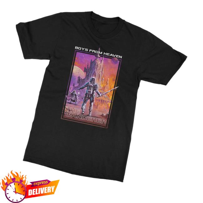 Frontiers Music Srl Merch Store Boys From Heaven The Wanderer T-Shirt 3 Frontiers Music Srl Merch Store Boys From Heaven The Wanderer T-Shirt