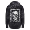 Underoath Merch Store Underoath Skull Tie-Dye Hoodie 1 Underoath Merch Store Underoath Skull Tie-Dye Hoodie