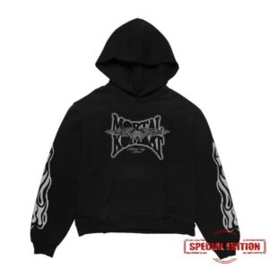 Nl3000 Merch Store Shop Mk Dragon Fire Black Hoodie