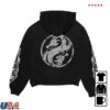 Nl3000 Merch Store Shop Mk Dragon Fire Black Hoodie