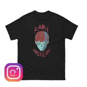Rare Americans Merch Store Shop Brittle Bones Nicky Face Tee