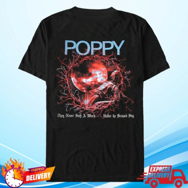 Impericon Store Merch Poppy Under A Bruised Sky T-Shirt - Newest ...
