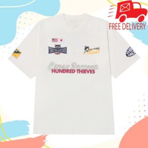 100 Thieves Merch Store Cr X 100T La To Tokyo T-Shirt