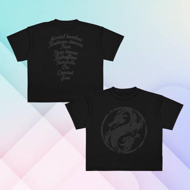 Nl3000 Merch Store Mk Dragon Tracklist Tee Black 5 Nl3000 Merch Store Mk Dragon Tracklist Tee Black