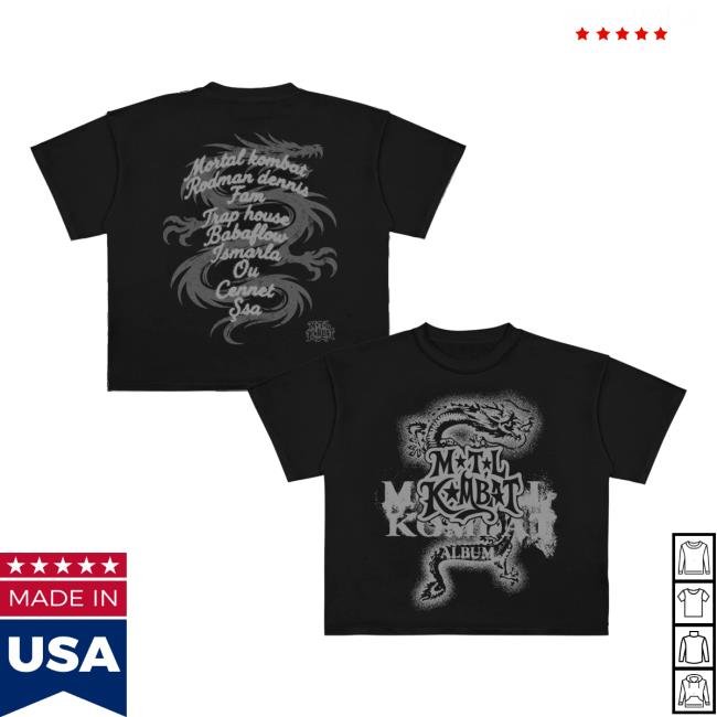 Nl3000 Merch Store Mk Immortal Tracklist Tee 5 Nl3000 Merch Store Mk Immortal Tracklist Tee