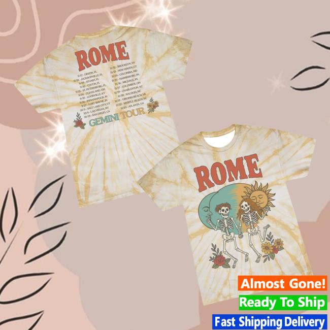 The Merch Collective Store Gemini Tour Tie Dye Tee 3 The Merch Collective Store Gemini Tour Tie Dye Tee