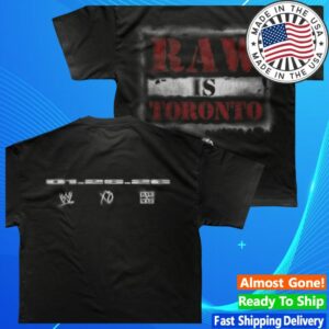 Xo Store Merch Wwe X Xo Raw Is Toronto Tee
