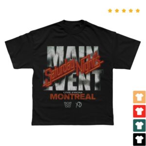 Xo Store Merch Wwe X Xo Saturday Night’s Main Event Tee