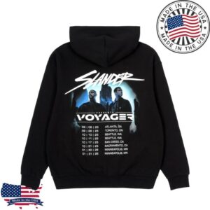 Slander Official Store Merch Voyager Tour Hoodie