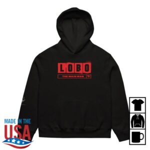 Dc Store Merch Supergirl 2026 Movie Lobo Oversized Heavyweight Hoodie