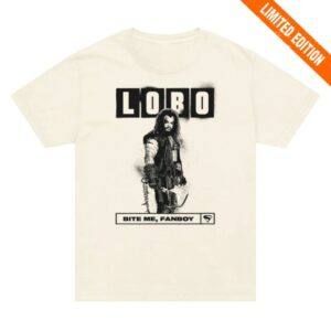 Dc Store Merch Supergirl 2026 Movie Lobo Oversized Garment-Dyed T-Shirt