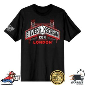 Ice Nine Kills Merch Store Silver Scream Con London Event Tee