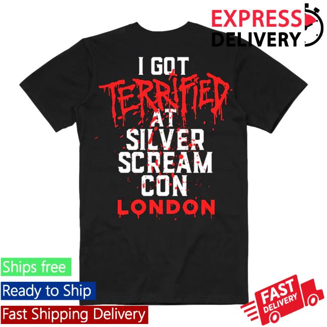 Ice Nine Kills Merch Store Silver Scream Con London Event Tee 4 Ice Nine Kills Merch Store Silver Scream Con London Event Tee