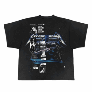 Def Jam Shop Store Blue Metal Tee In Potassium