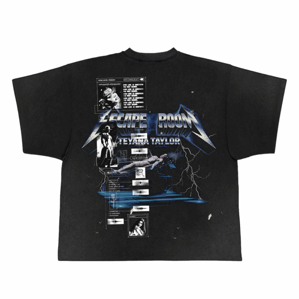 Def Jam Shop Store Blue Metal Tee In Potassium - Newest Fashion Trends