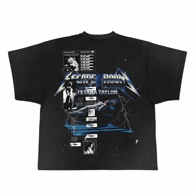 Def Jam Shop Store Blue Metal Tee In Potassium