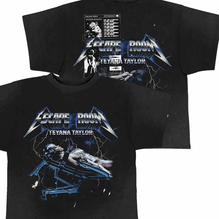 Def Jam Shop Store Blue Metal Tee In Potassium