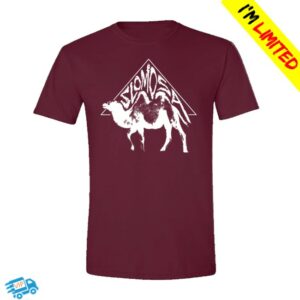 Slomosa Store Merch Maroon Og Camel Logo Tee