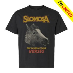 Slomosa Store Merch Horse Mask Tee