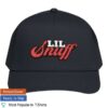 The Skinny Podcast Store Merch Lil Snuff Embroidered Baseball Cap — Retro Script Dad Hat