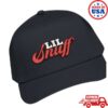 The Skinny Podcast Store Merch Lil Snuff Embroidered Baseball Cap — Retro Script Dad Hat