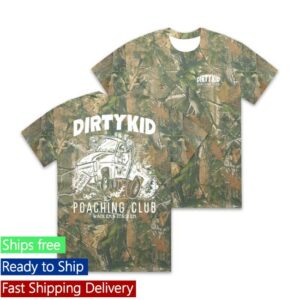 Dirty Kid Merch Store Poaching Tee Camo